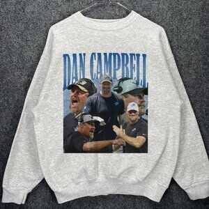 Dan Campbell Vintage Sweatshirt Dan Campbell Shirt, Dan Campbell shirt